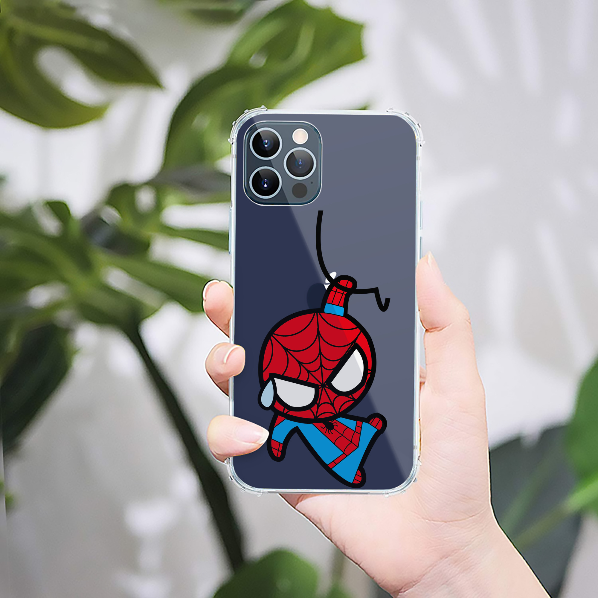 （画像用） アベンジャーズ The Avengers 【iPhone 12シリーズ対応】透明スマホケース（クリアソフトケース）